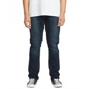 NEW VOLCOM men's vorta jeans in blue